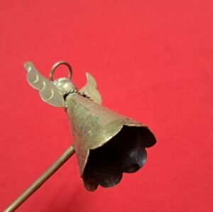 Vintage Brass Copper Angel candle Snaffer